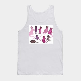 Mississippi Cat Pattern Tank Top